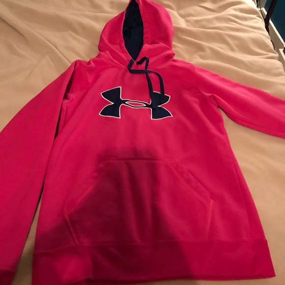 Under Armour Jackets & Blazers - Under armor pink hoodie new
